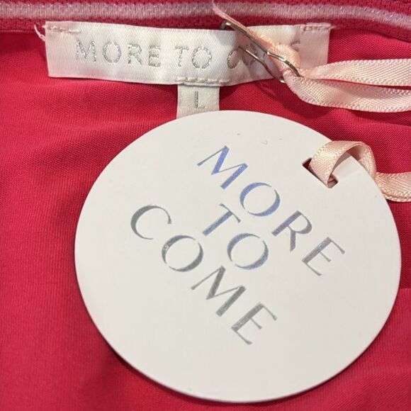 NWT More To Come Shanice Ruched Mini Dress in Pink Revolve Large - Picture 11 of 12